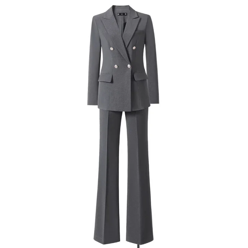 2026Hot-selling new long-sleeved professional suit, formal women's pantsuit for interviewsOLWomen's Workwear Traditional Suit