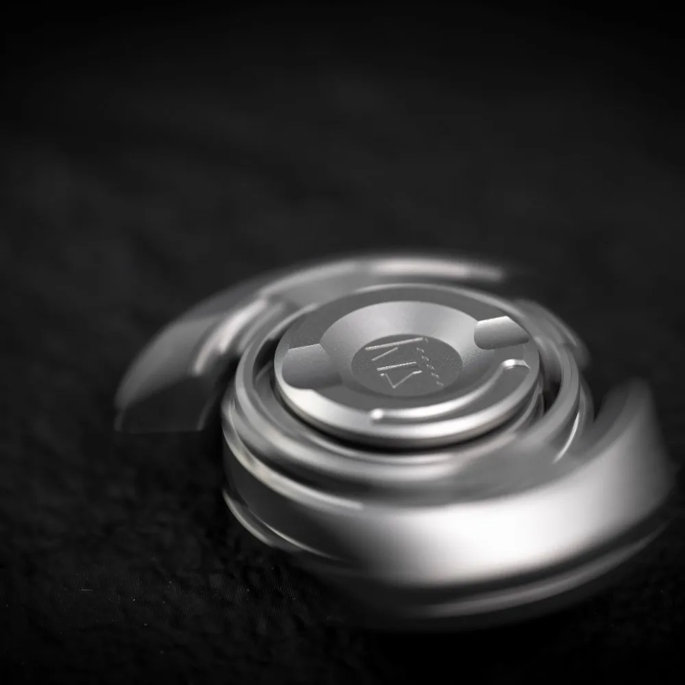KTS EDC M2 Fidget Spinner Fidget Toy For Adults Stress Relief Toy Anxiety Toy Stainless Steel Fidgeting Spinners Original Design