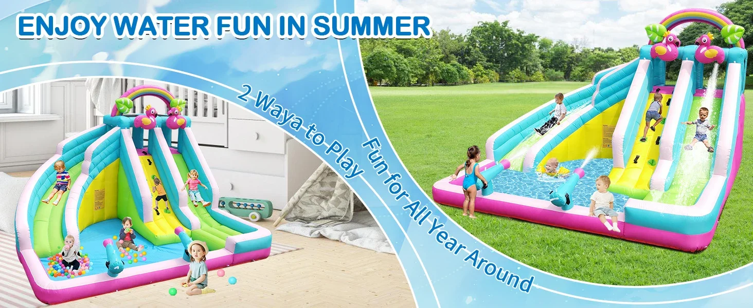 toddler water slide