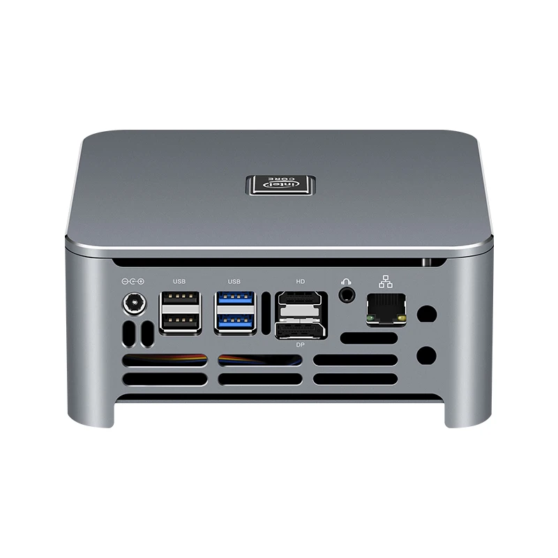 Helorpc 2lan 2Display Gaming Mini-PC mit Inter-Core i9 -9880h Dual DDR4-Unterstützung Windows 10 Linux Typ-C WLAN-Büro computer