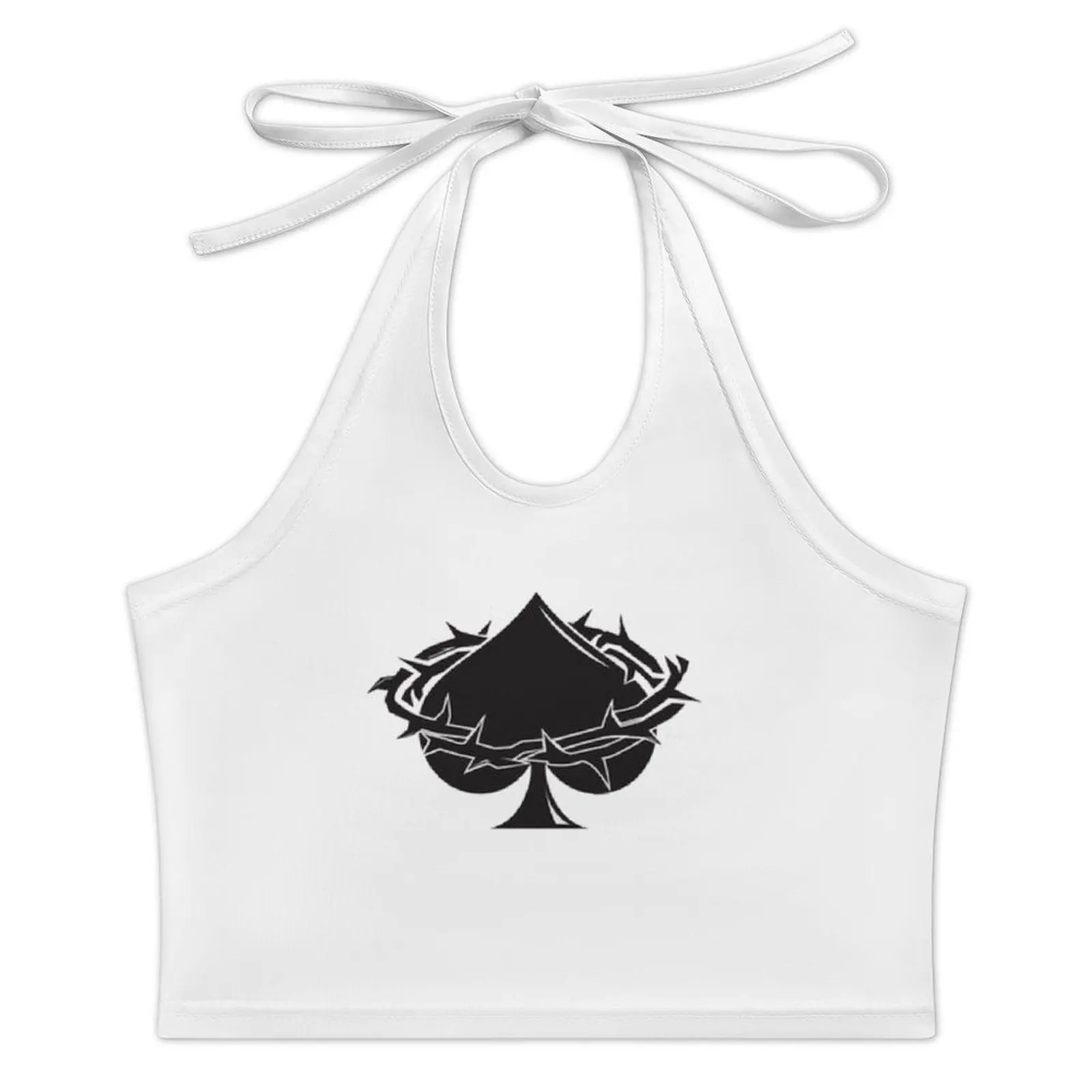 Halter Tops for Women Summer Sleeveless Going Out Outfits Y2K Trendy Cute Crop Tank Top Clothes - view 4