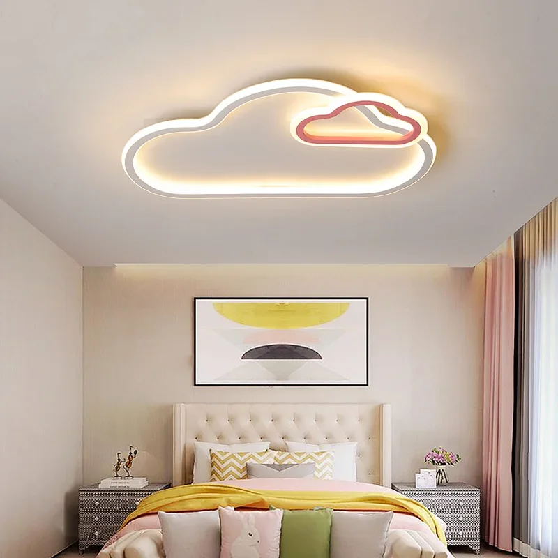 

Modern Ceiling Lights for Children Room,LED Ceiling Lamp Cartoon Clouds Bedroom Living Room Lighting Hanging Lamps Luminaire