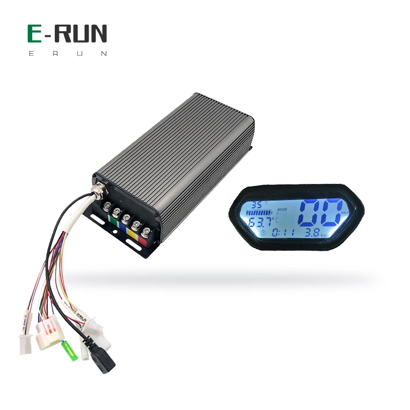 SVMC7280 Brushless DC Controller 80A with N2 Display for 1500w Electric Bicycle Motorcycle Scooter Hub Motor