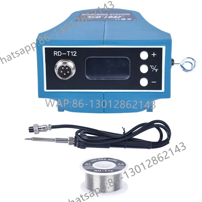 

Cordless Soldering Iron Station for 18V Max Battery with Digital Display Auto-Sleep °C/°F Conversion Welding Tool for DIY