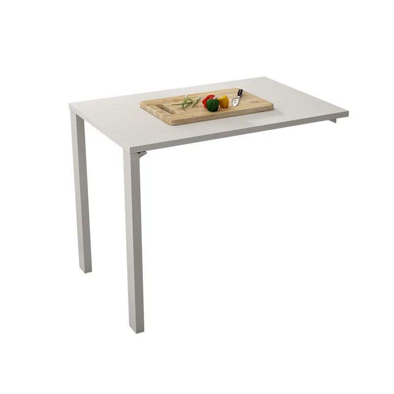 

Down-turn household multi-functional mural folding table, simple invisible wall-mounted dining table