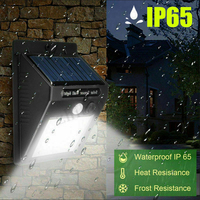 30 LED Solar Motion Sensor Wall Light IP65 Waterproof Outdoor Security Lighting Wireless Garden Courtyard Pathway Decoration