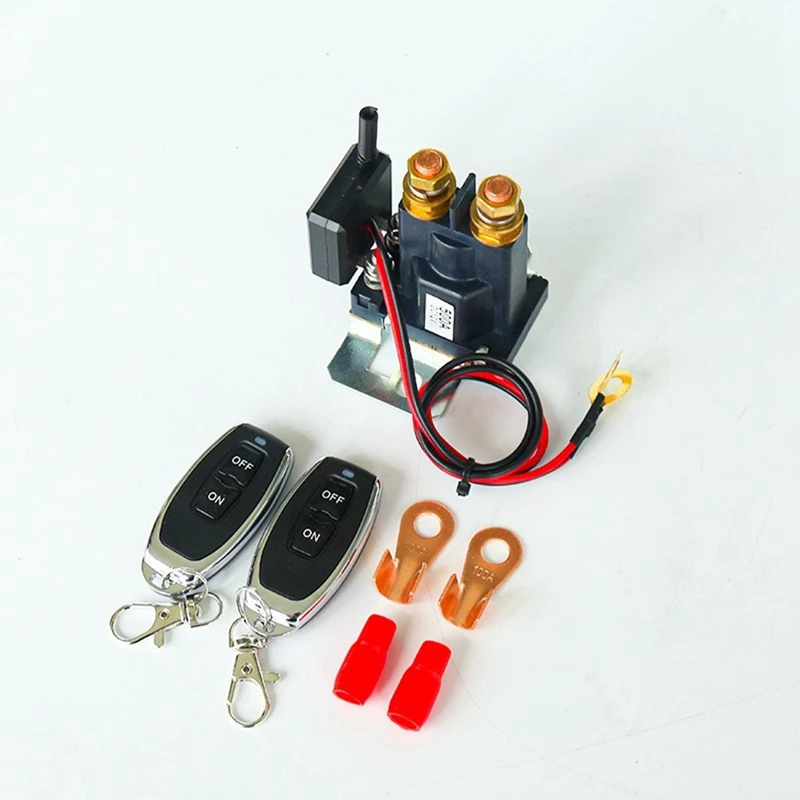 Remote Battery Disconnect Switch Upgraded 12V 500A For Car Truck RV Battery Switch Isolator With 2 Keys