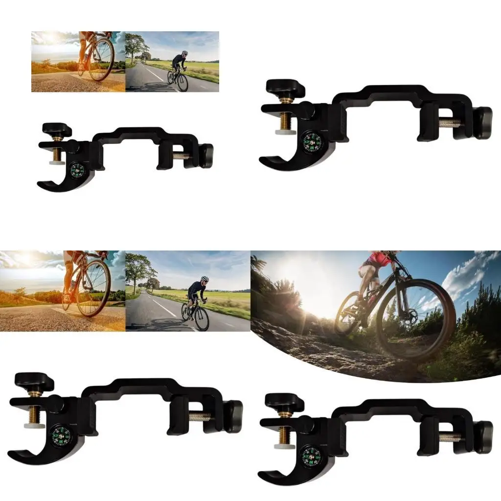 

652F Крепление на столбы Угловой регулируемый зажим для столбов с компасом и открытой подставкой для сбора данных Универсальный