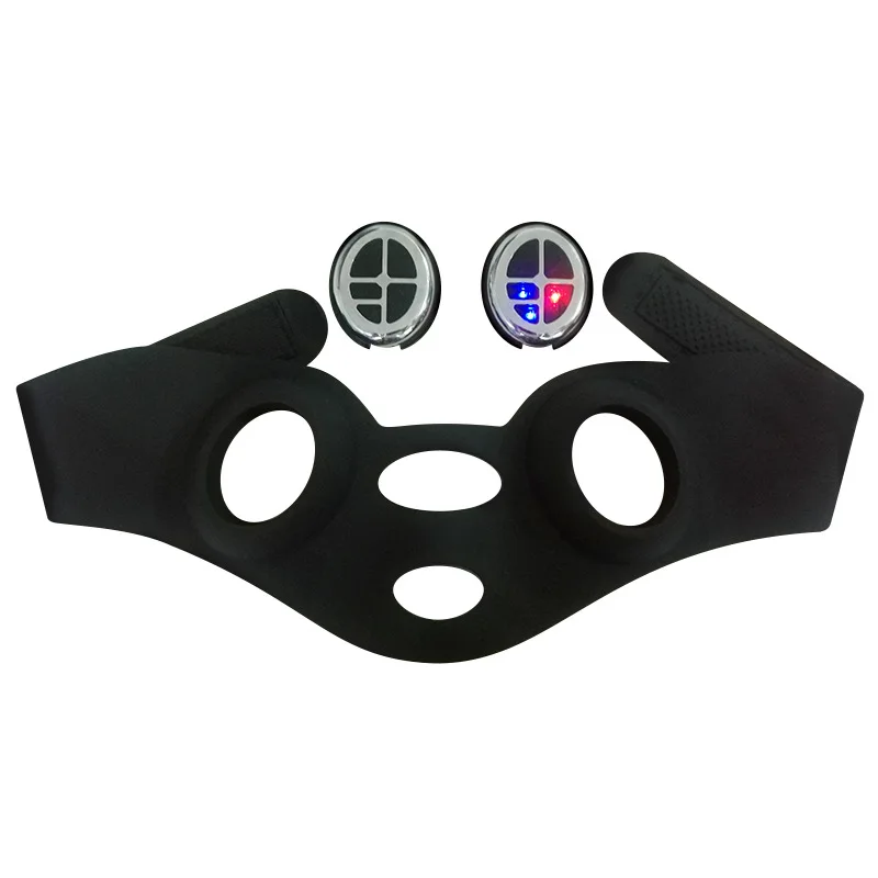 NUOVO Mento a forma di V Lifting Stringere Maschera facciale elettrica EMS Microcorrente Vibrazione Antirughe Cura della pelle Strumento di massaggio del viso
