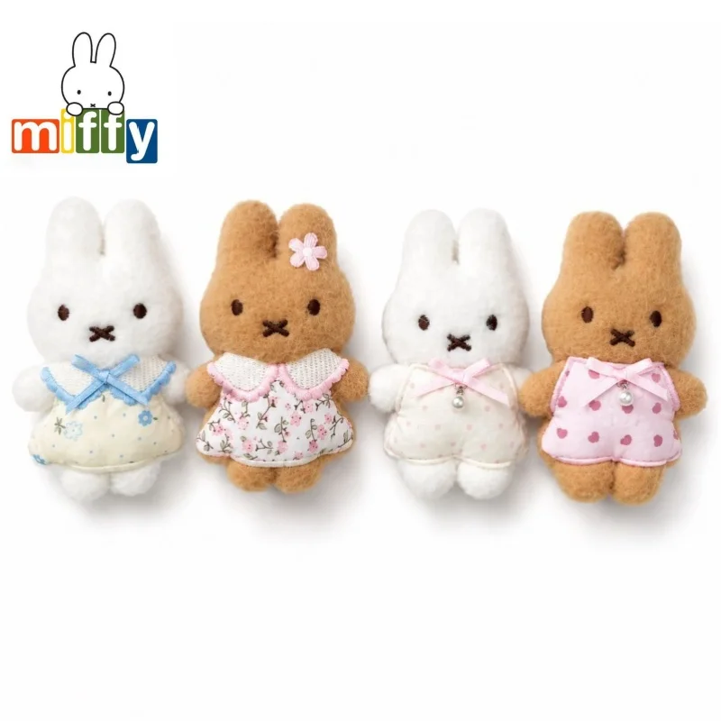 Miffy Rabbit Plush Doll Keychain Bag Pendant Rabbit Doll Activity Gift Doll Ornament