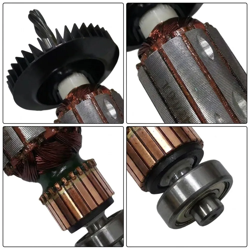 Copper Motor for Rotor Electric Reciprocating Saw Rotor For DIY Renovation Projects Precision Engineered Part Gray