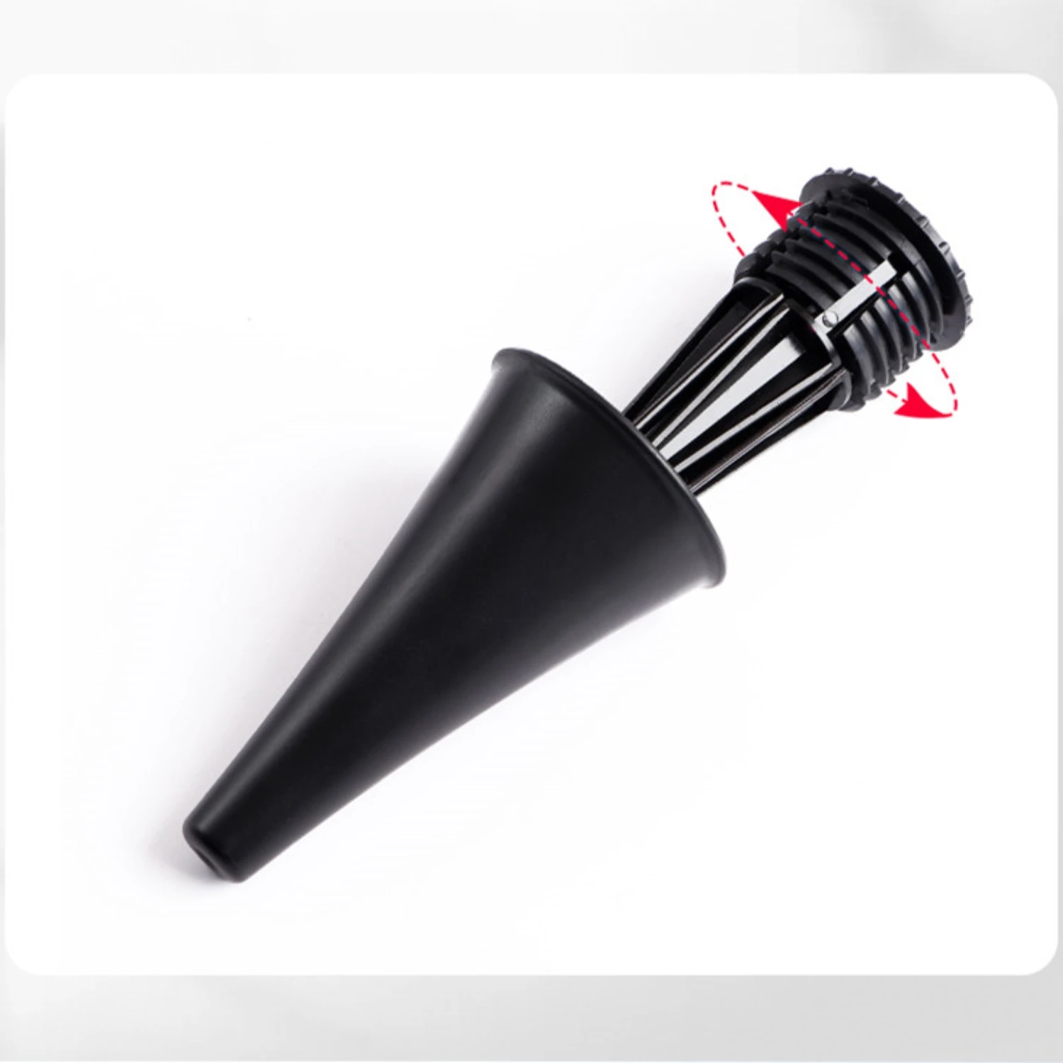Miwayer Clarinet Stand Black Portable Holder Foldable Support Metal 5-Leg Stand Wind Instrument Accessory