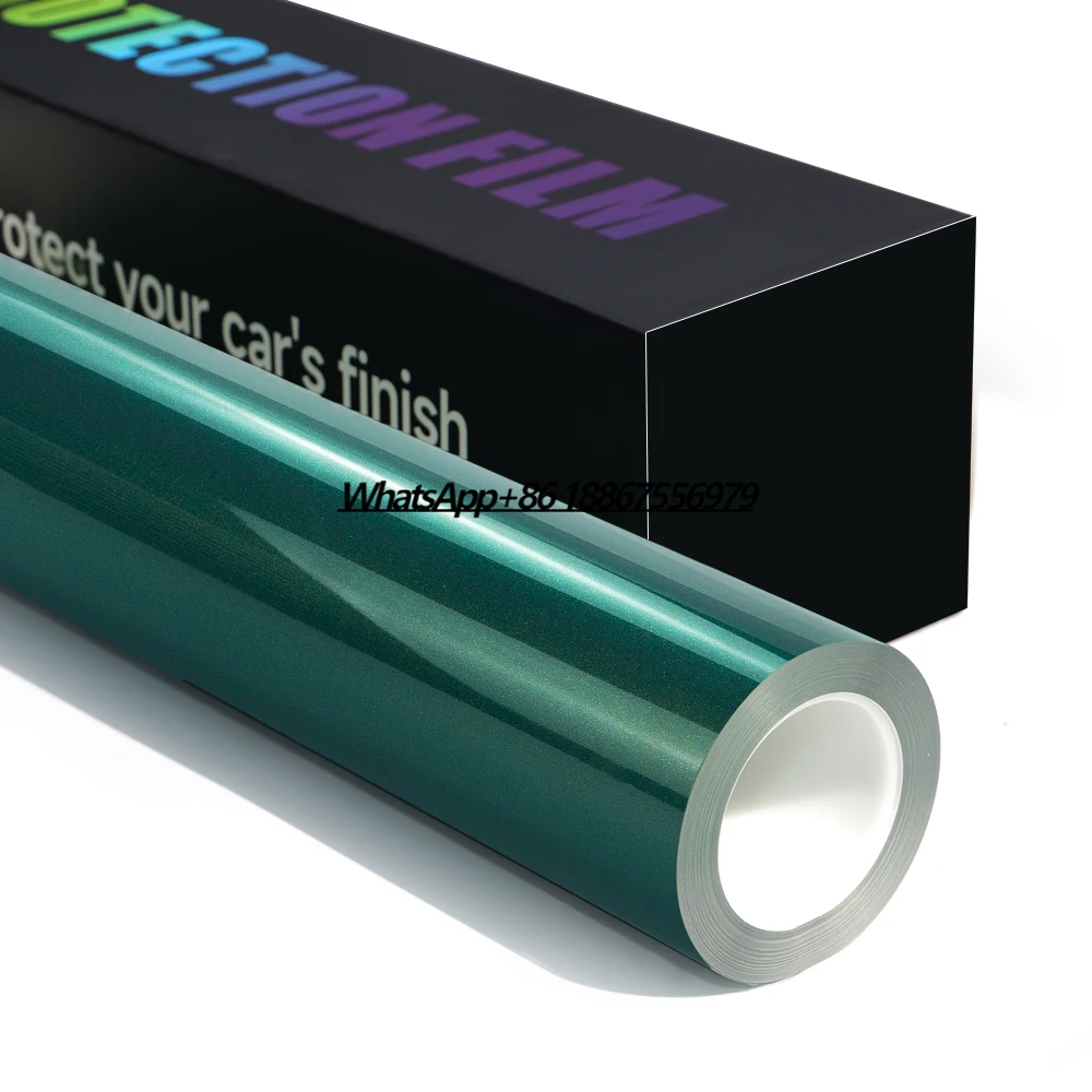 CARLAS Color Forest Green PPF Film TPU Protective Self Healing TPU PPF Film Car PPF Roll Color TPU Anti Scratch  Film