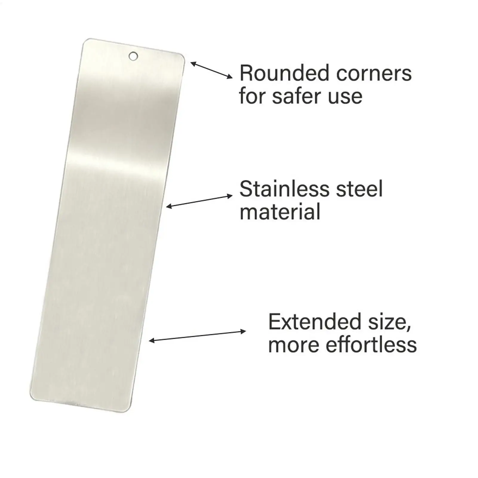 مجموعة مكشطة شمع من الفولاذ المقاوم للصدأ مكونة من قطعتين أداة ضبط احترافية للتزلج على الجليد لإزالة الشمع، مجموعة صيانة التزلج المحمولة #6