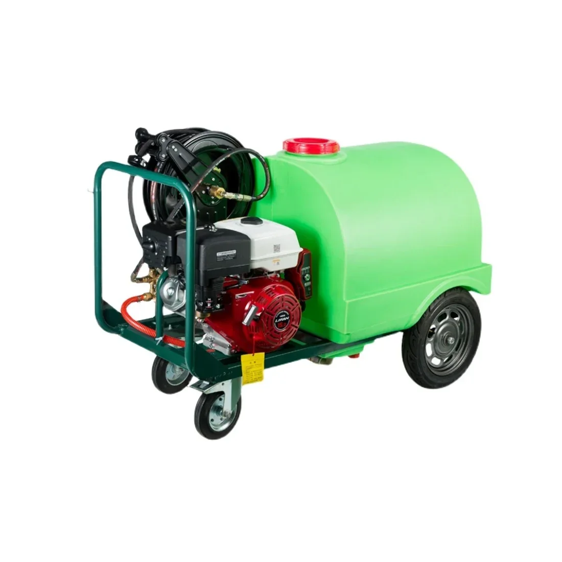 Gasoline Diesel Ultra-high Pressure Car Washing Machine Outdoor Mobile With Water Tank High-power Water Gun Pump