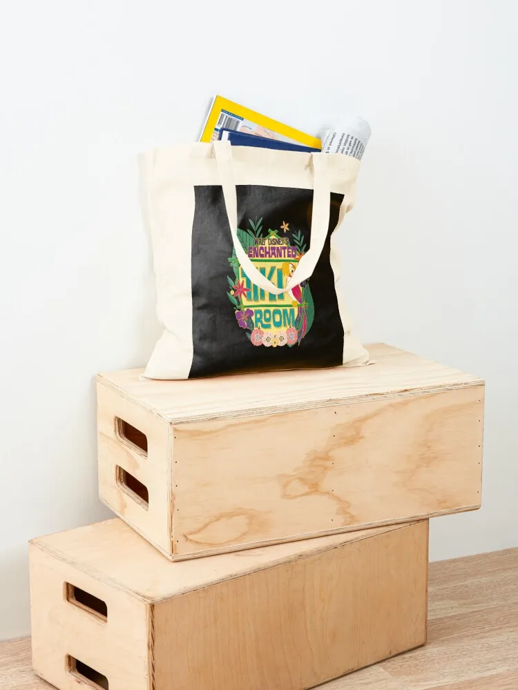 ENCHANTED TIKI ROOM BIRDS ANIMAL Tote Bag Women's beach bags bags woman 2025 shopping bag Candy bags