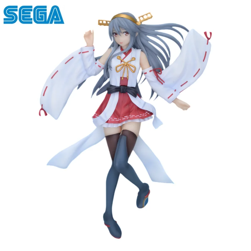 

В наличии: Оригинальная коллекционная фигурка Sega Haruna, новая, в коробке, модель для гаражной коллекции, аниме-персонажи