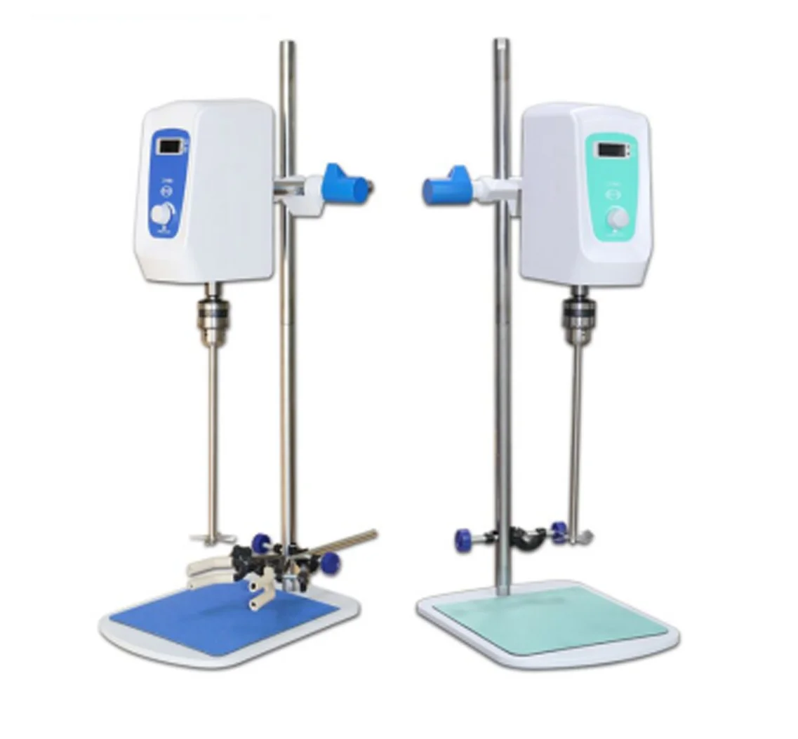 20L/40L/60L  Electric Overhead Stirrer With Stand and Propeller Shaft Digital Laboratory Liquid Mixer Other Lab Supplies