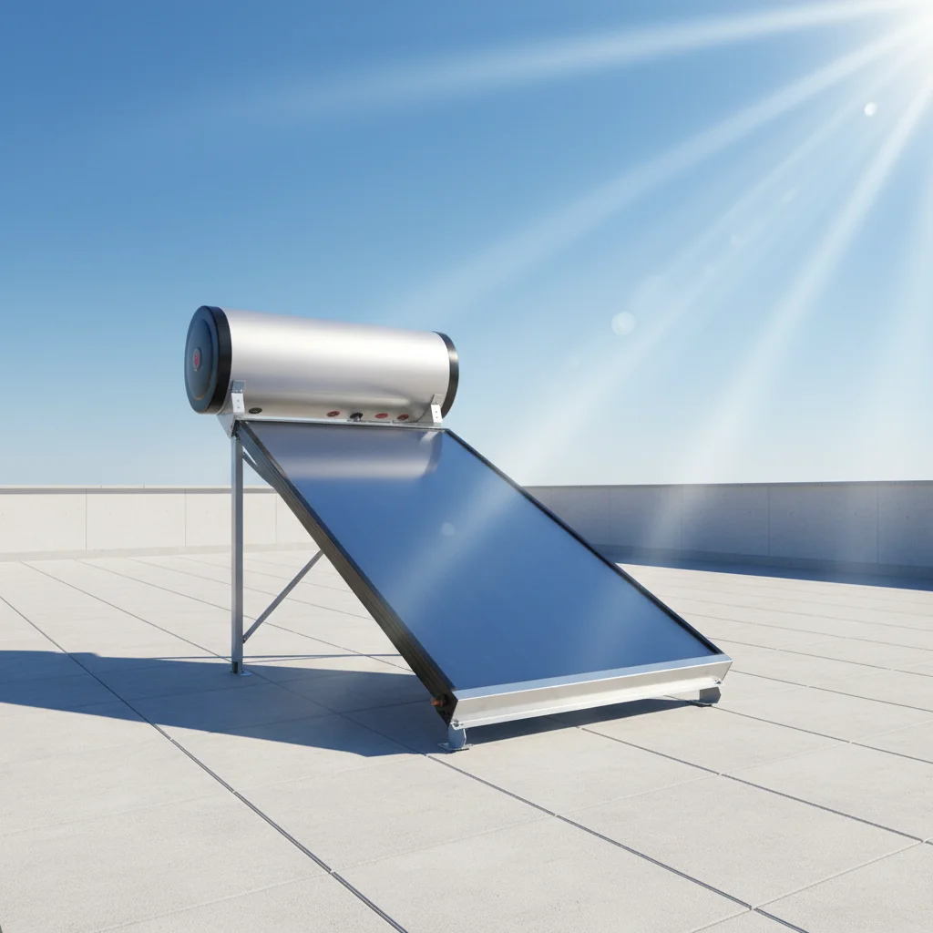 High Quality New Villa Roof Flat Panel Pressure Energy-saving Solar Water Heater Home