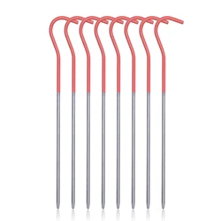 Boundless Voyage Titanium Alloy Tent Pegs Hooks 150mm Garden Stakes Ground Nail Outdoor Camping Awning Canopy Tent Campaign