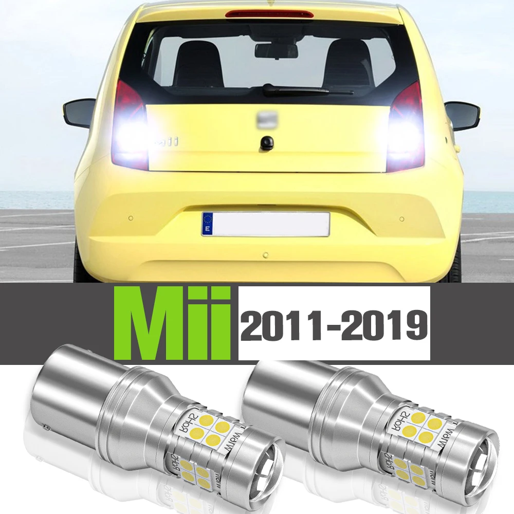 

2x LED Reverse Light Accessories Backup Lamp For Seat Mii 2011-2019 2012 2013 2014 2015 2016 2017 2018