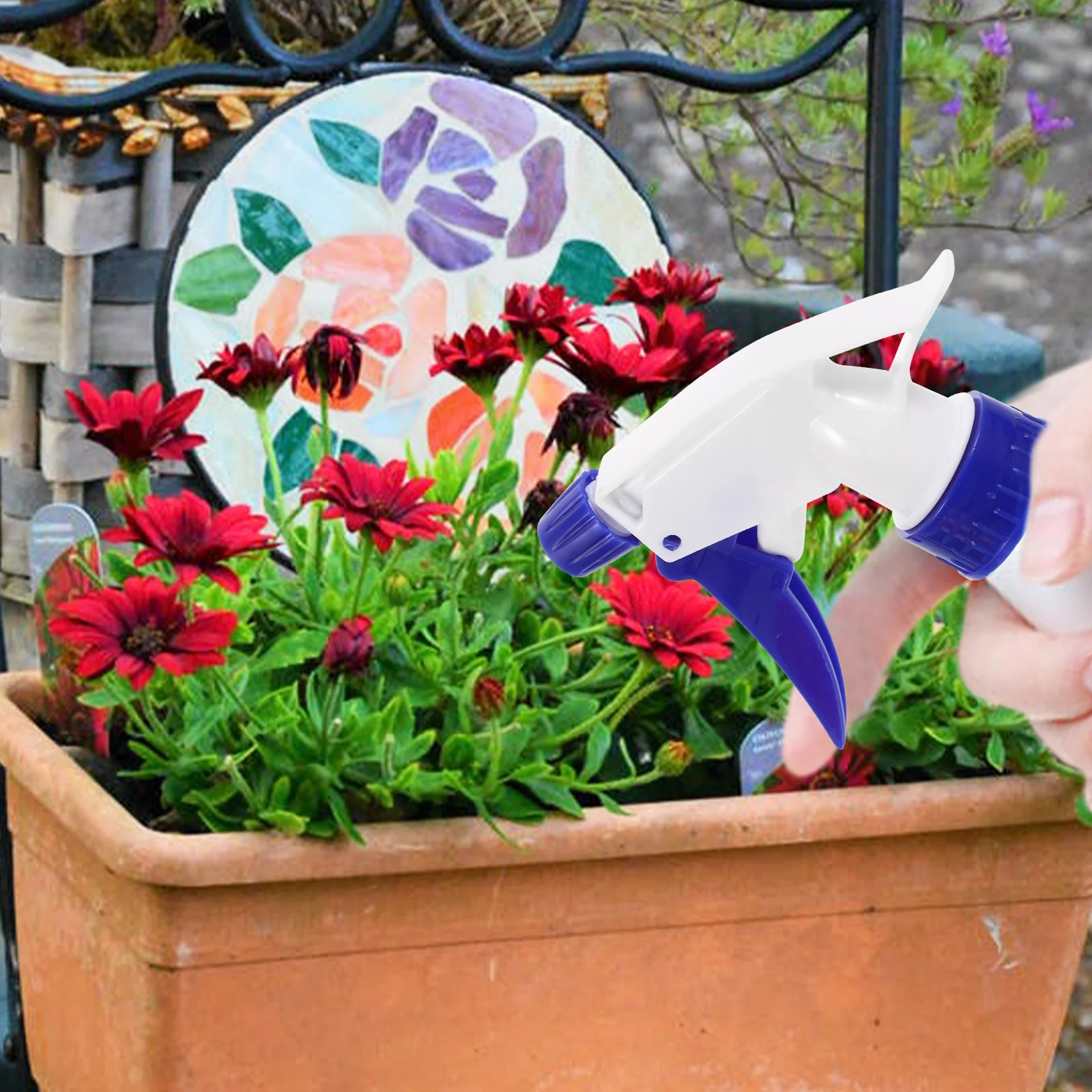 

4Pcs Bottle Sprayer Nozzle High Quality Plastic Essential Oils Cleaning Aromatherapy Bathroom Deodorants Reusable Uniform Mist