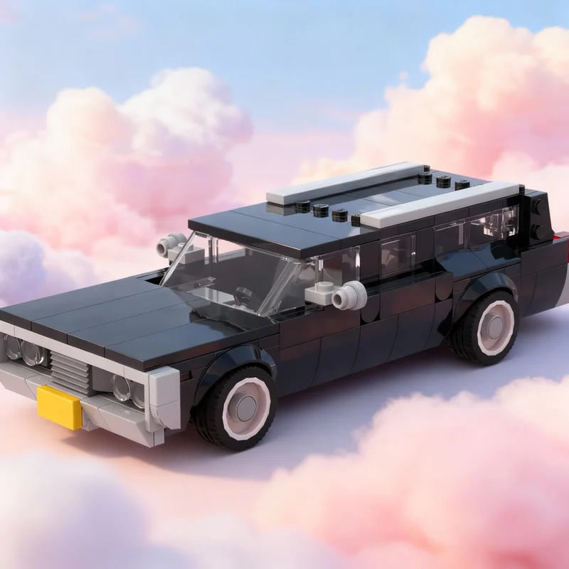 

261 деталь MOC Chrysler Town Country 2 City Champions: Конструктор, игрушка, рождественский подарок, развивающая идея для творчества