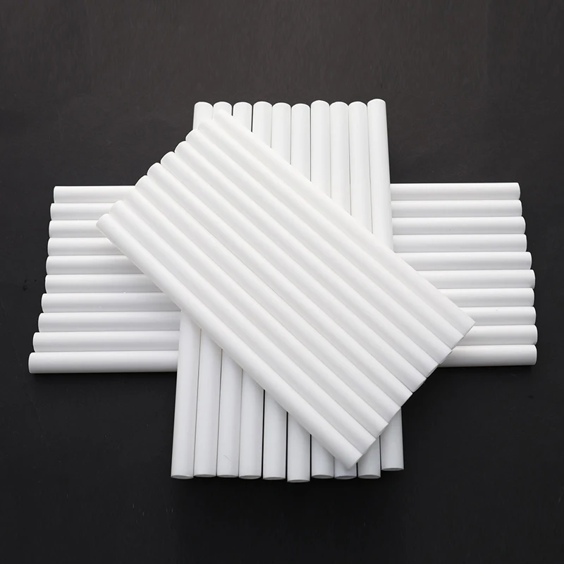 Pasadores de plástico blanco para Tartas, varillas de soporte para Tartas, redondos, reutilizables, 10 piezas