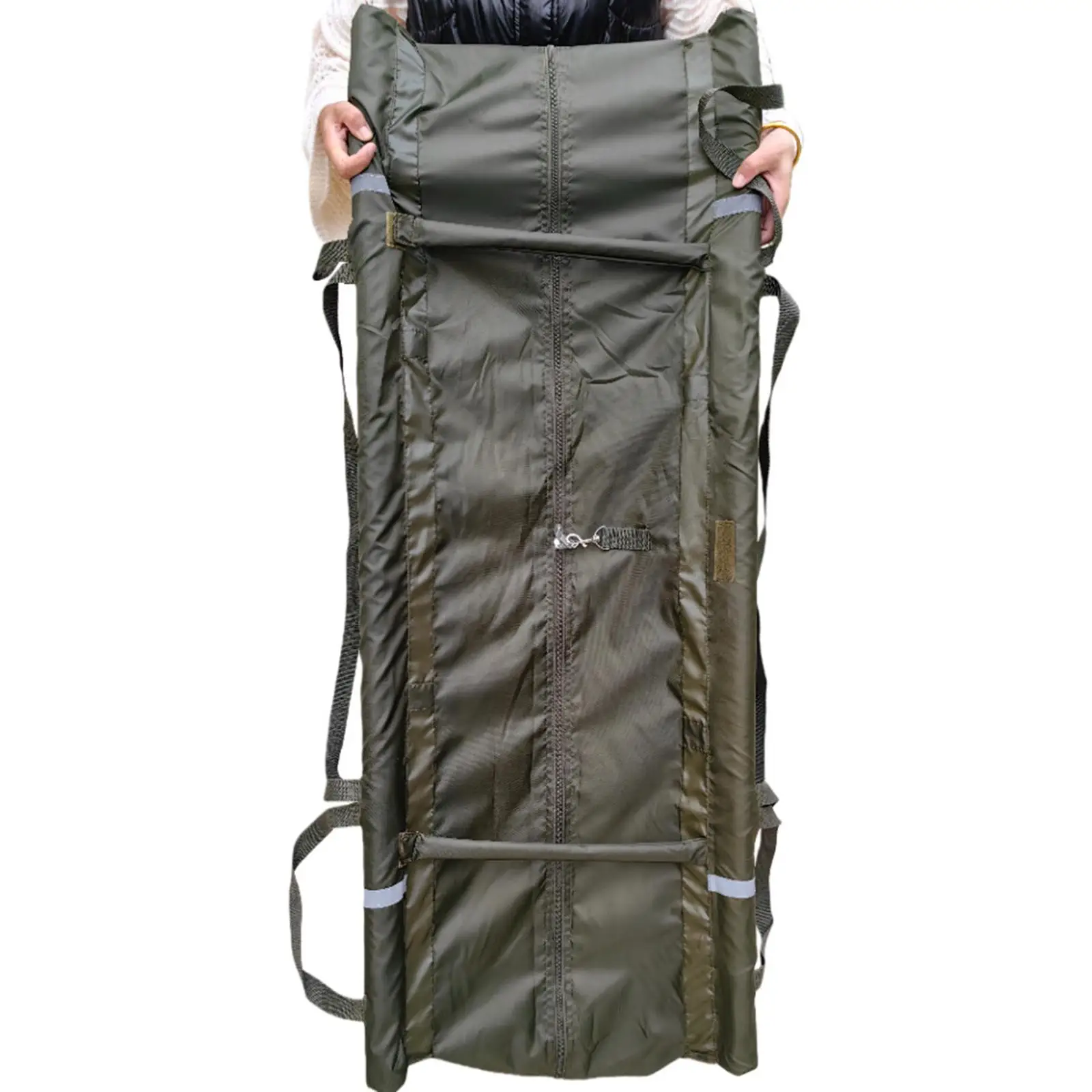 

Folding Mesh Weigh Sling Large Capacity Water Resistant Portable Heavy Duty Wearproof Foldable Landing Bag Outdoor Weighing Bag