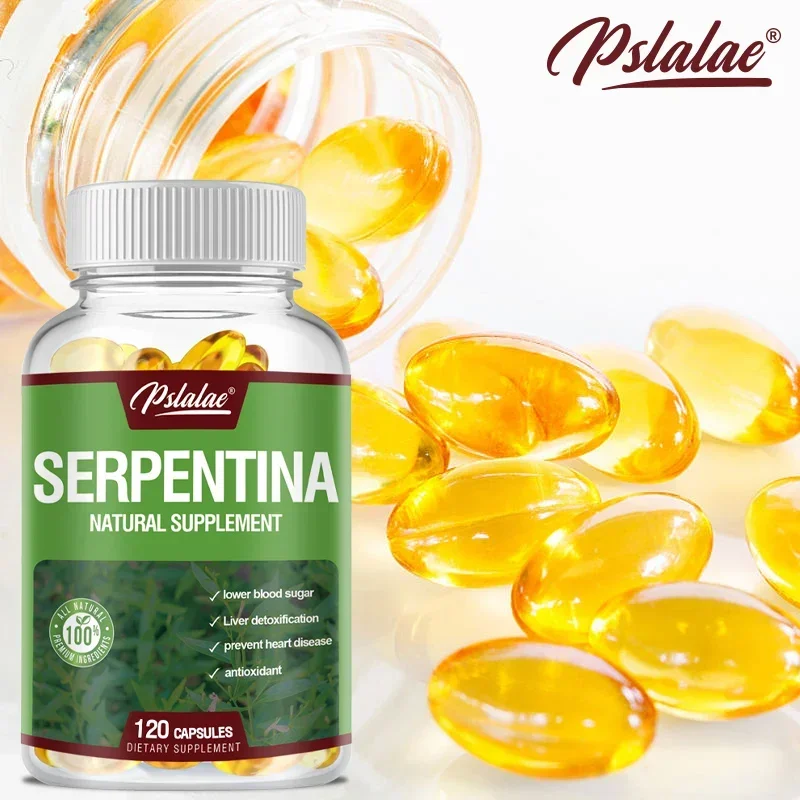 Natural Serpentine Supplement, Dietary Capsules, Non-GMO, 120 Capsules