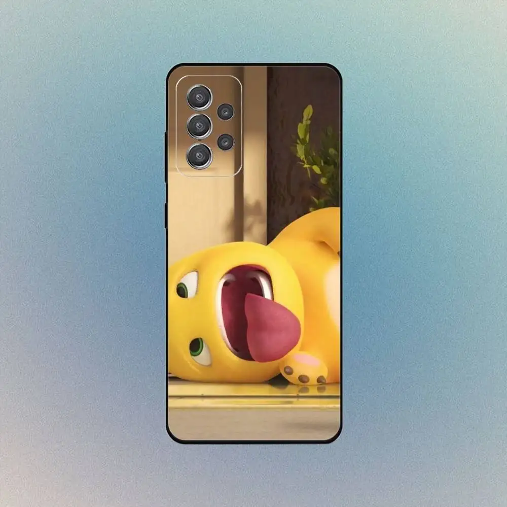 Custodia per telefono C-Cute N-Nailong per Samsung S25, S24, S21, S22, S23, S30, Ultra, S20 Custodia morbida nera