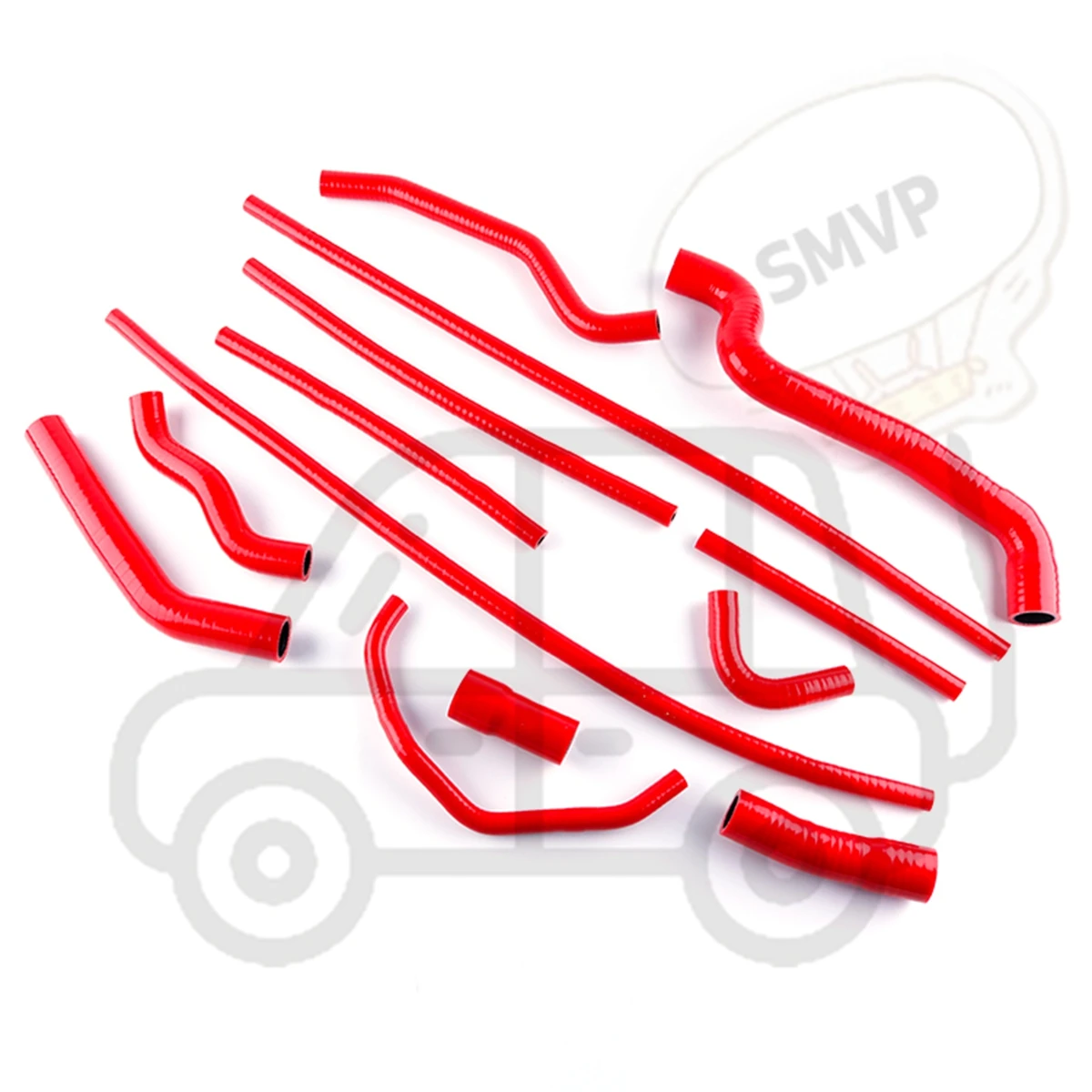

For 2006-2011 Yamaha FZ1 Fazer FZS1000S 2007 2008 2009 2010 Silicone Radiator Hoses Tubes Set 11 Colors 3-Ply 12PCS