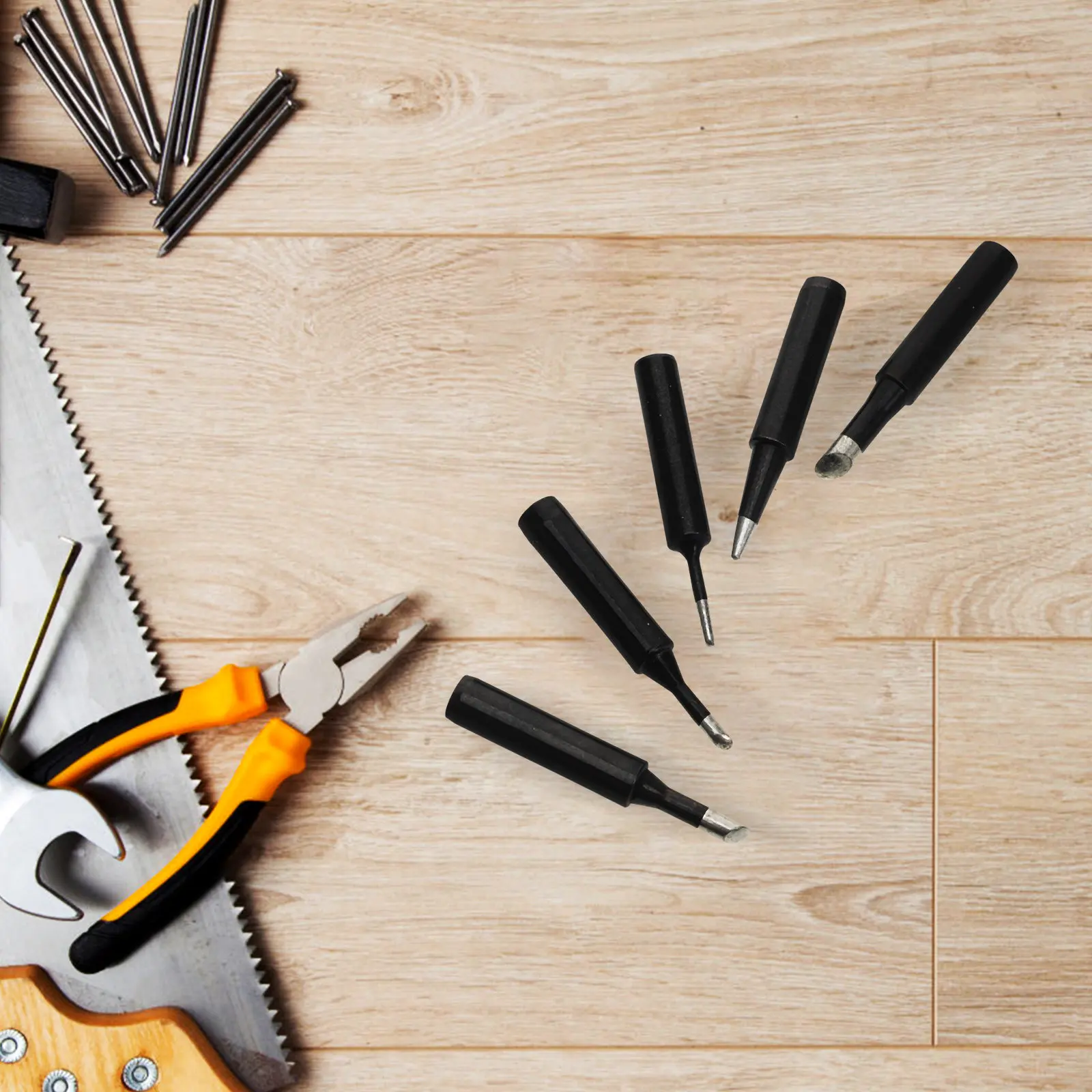 

Набор из 10 медных наконечников для портативной бутановой паяльной станции: стабильная теплопроводность, оборудование для сварки