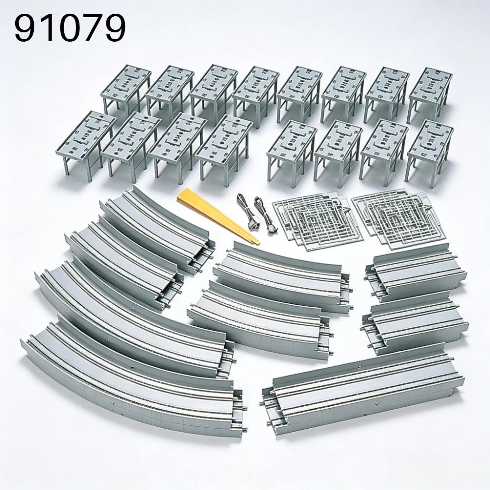 TOMIX N Gauge 1/160 Track Accessories 91075/91079 Elevated Track Set II HB-SL Multiple Options Track Set  Layout Scenery