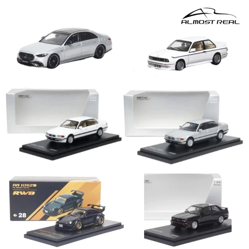 ar-ボックス-1-64-rwb-930-bmw-e30-ステラ-アルトワ-コレクション合金車モデル、男の子向けホリデーギフトおもちゃ、大人向けコレクション装飾品。