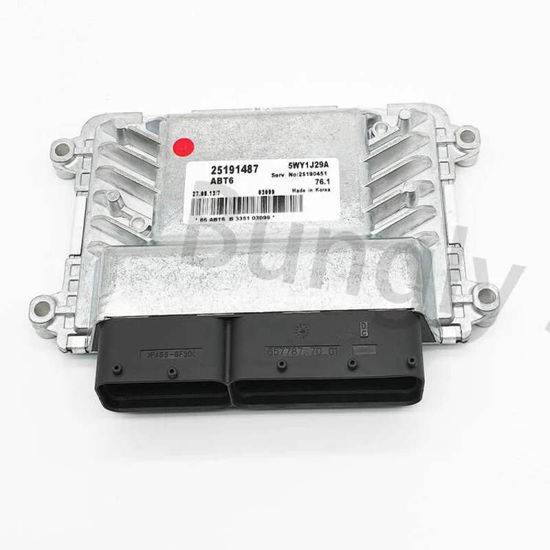 1 PCS 25191487 5WY1J29A    New Engine Computer Board ECU For Chevrolet Cruze