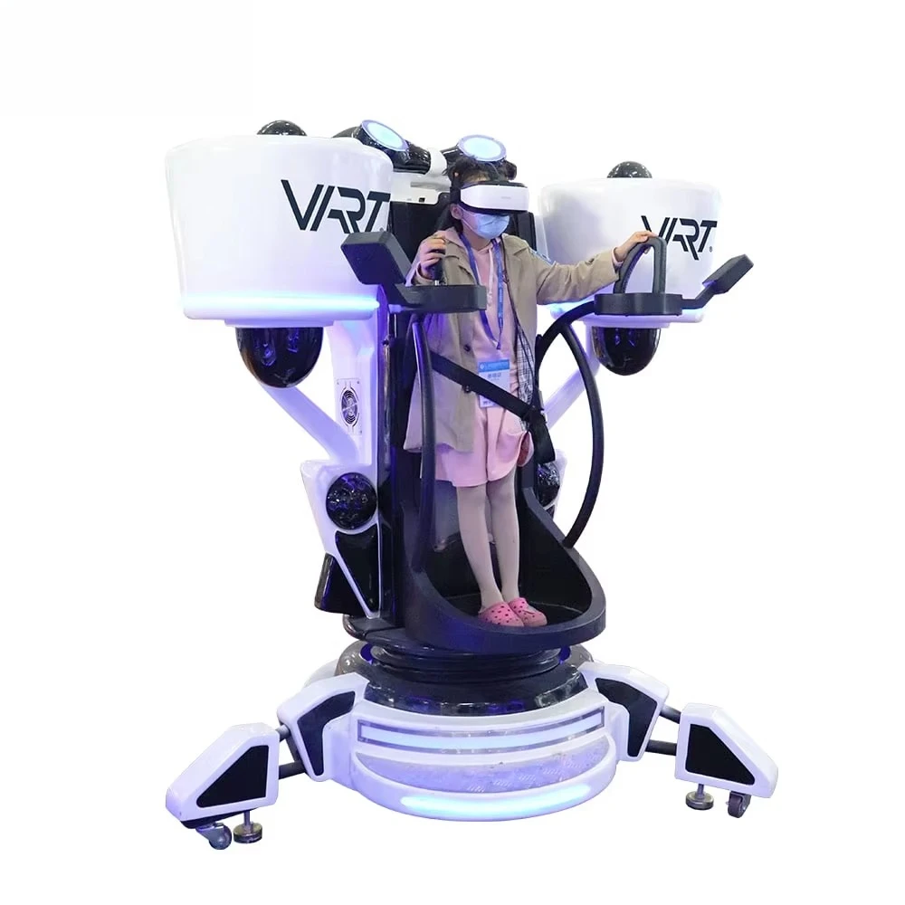 VART Coin Operated VR Games Virtual Reality Attraction 9D Flight Simulator Ride on Sale for VR Theme Park