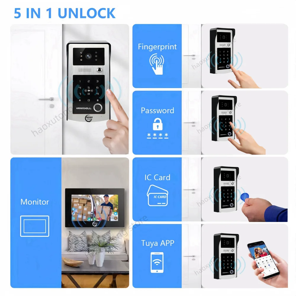 Рисунок 2 - 10-дюймовый Tuya Smart Wi-Fi видеодомофон