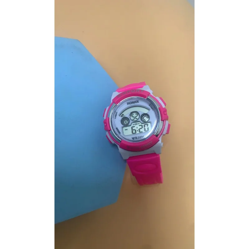 Orologio per bambini Orologio elettronico per ragazzi Ragazze Impermeabile Luminoso Studenti delle scuole primarie e secondarie Sport per uomini e donne