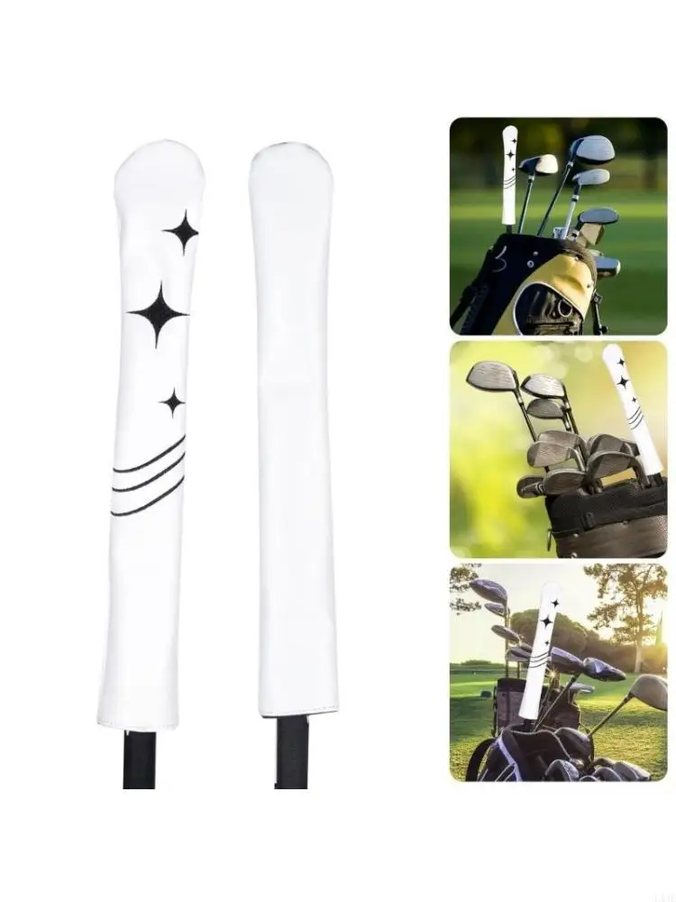 

Star Pattern Golf Alignment Cover PU Leather Alignment Headcover