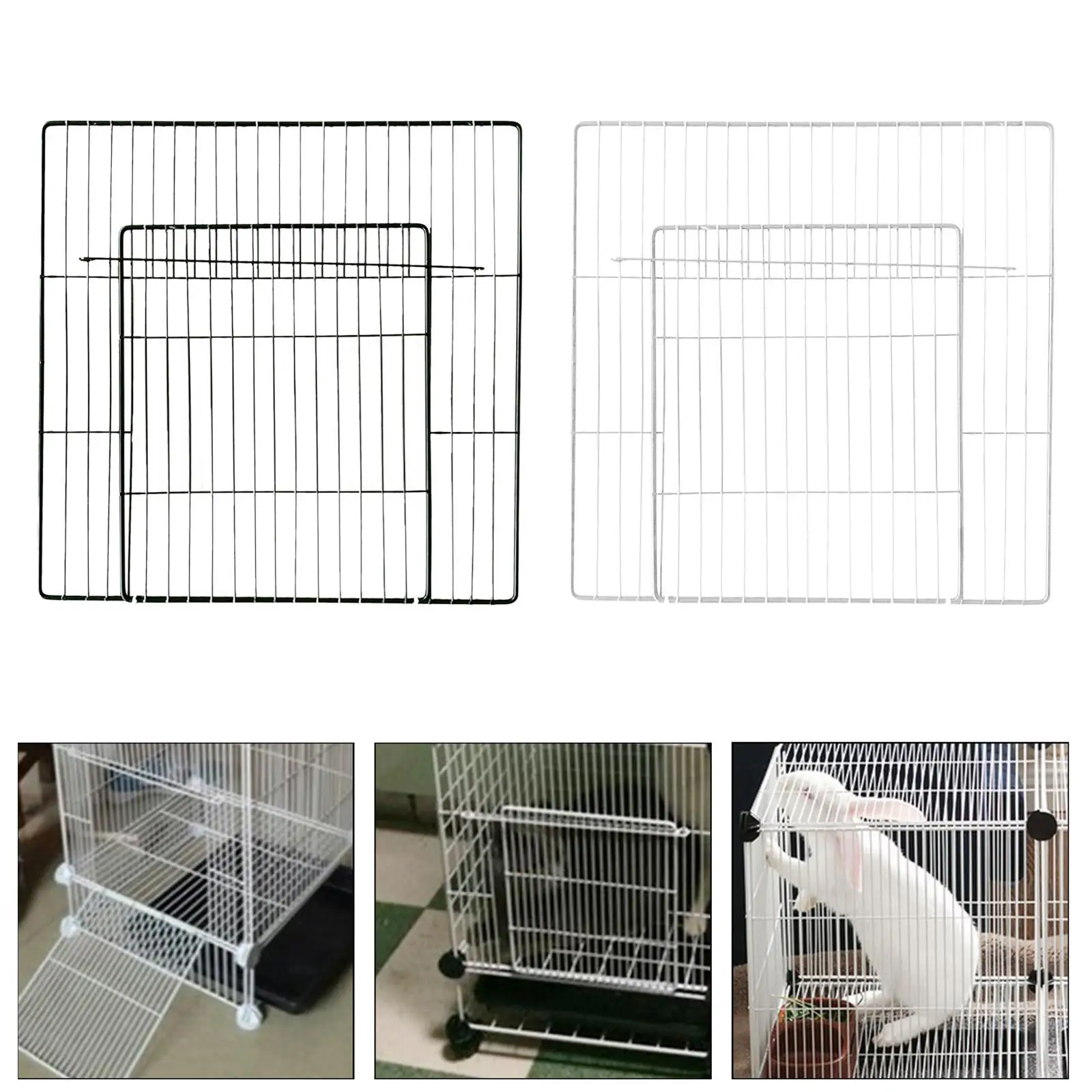 Portable Pet Playpen Door Cage Metal Wire Puppy Indoor Small