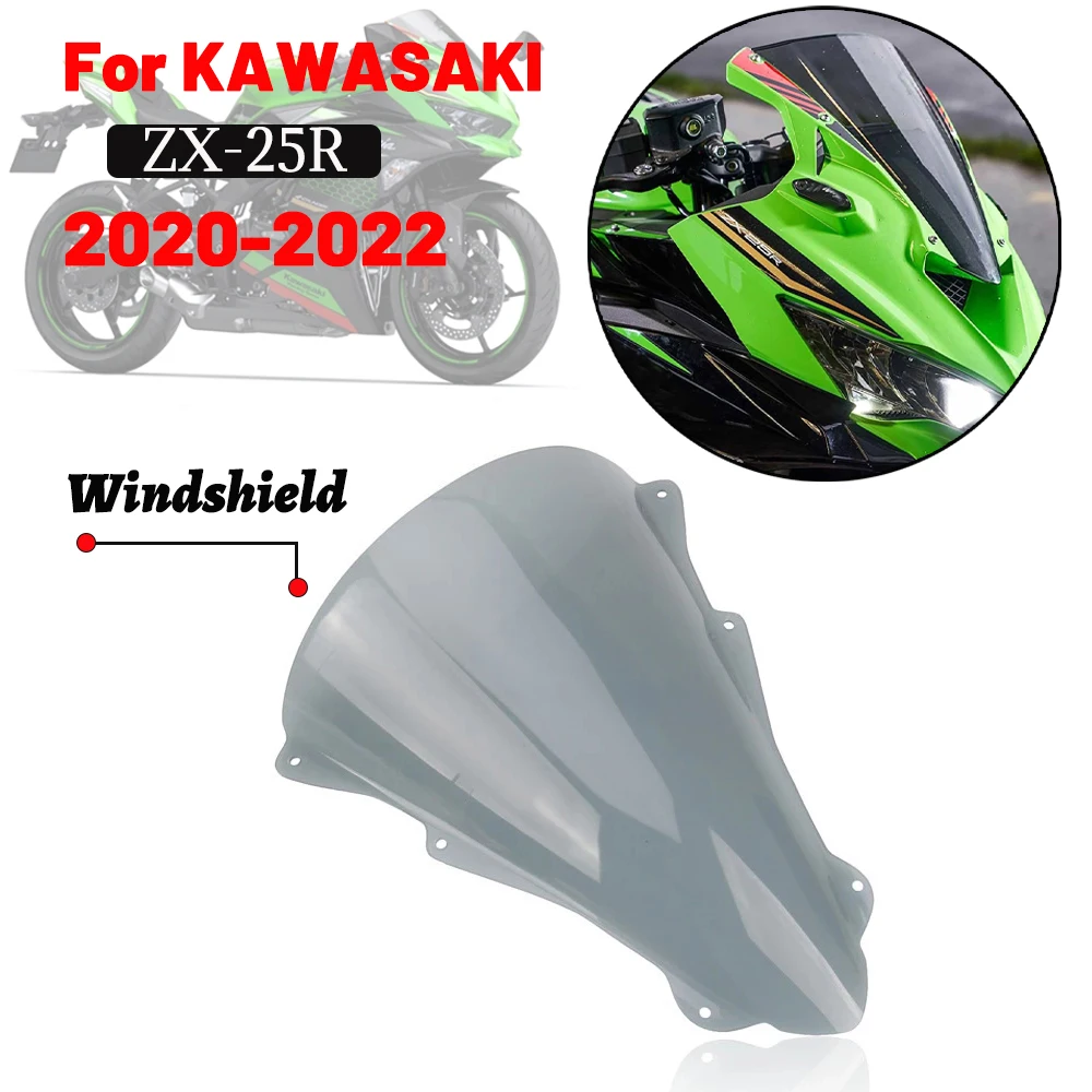 

MTKRACING для KAWASAKI ZX25R ZX-25R ZX 25R 2020 2021 2022 защита для ветрового стекла мотоцикла перегородка ветрового экрана дефлекторы