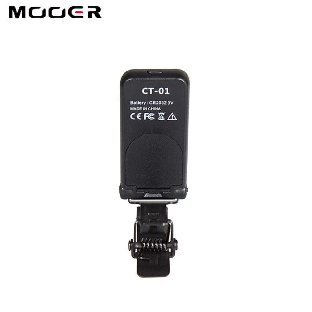 Mooer Bass Violin 360 Degree Rotatable Ct-01 Guitar Tuner Rotatable Clip-On Tuner Lcd Display for for Electric  Guitar Accessori