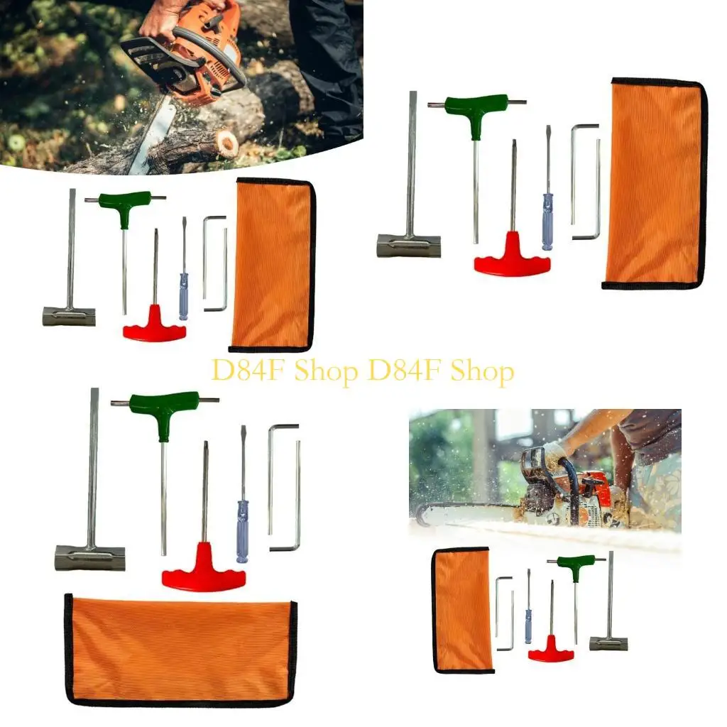 

D84F набор инструментов бензопила T T27 Окружающая ручка для цепи для регулировки цепи