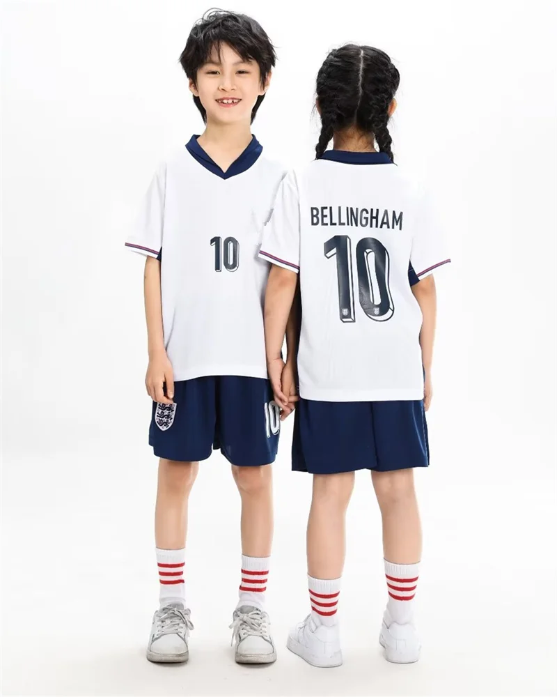 aldult children's clothing set Football sport Uniforms boy girl bellingham 10Fans Jersey  Training wear games kits Leisure shirt