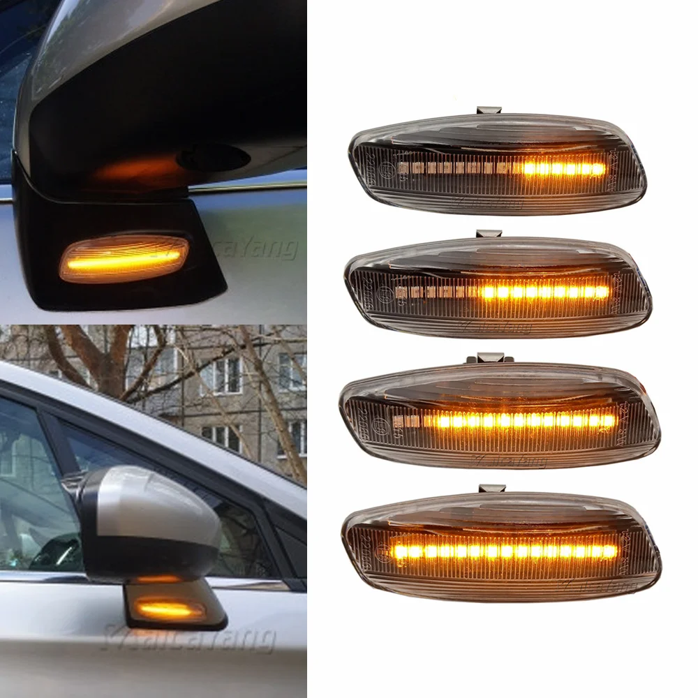 Für Peugeot 207 308 3008 5008 RCZ Für Citroen C3 C4 C5 DS3 DS4 Auto LED Dynamischer Blinker Seitenmarkierungsleuchte Kotflügellicht – Detail 7