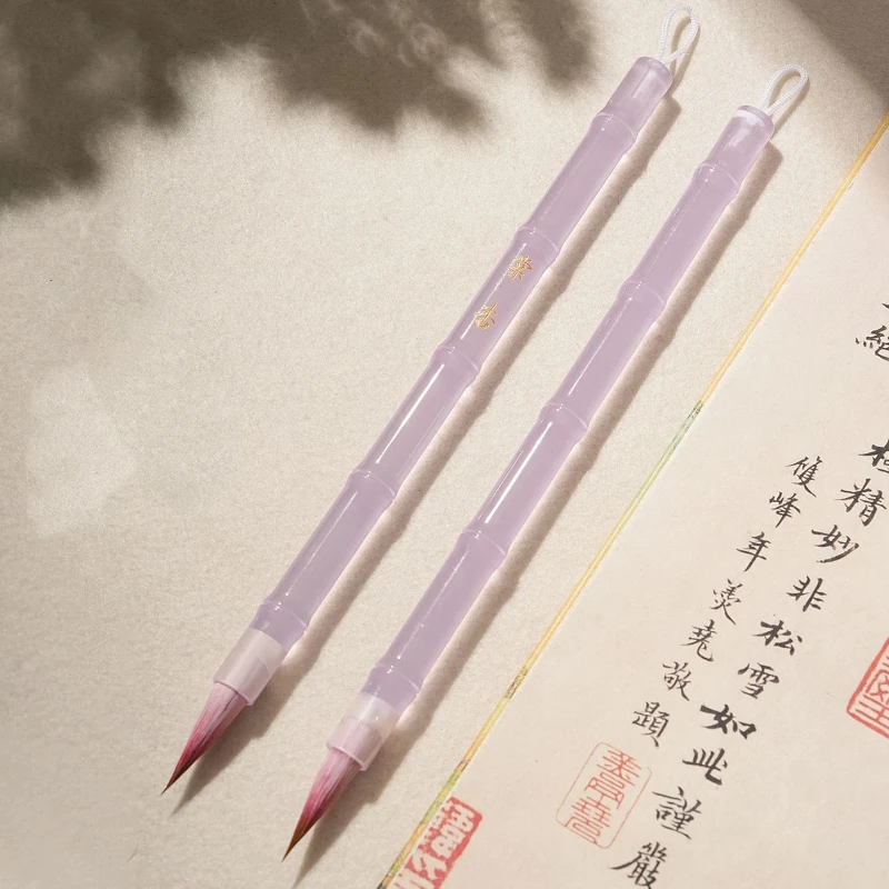 混合毛の書道筆セット（大・中・小）初心者・学生向け、絵画・美術用品、書道・絵画練習用