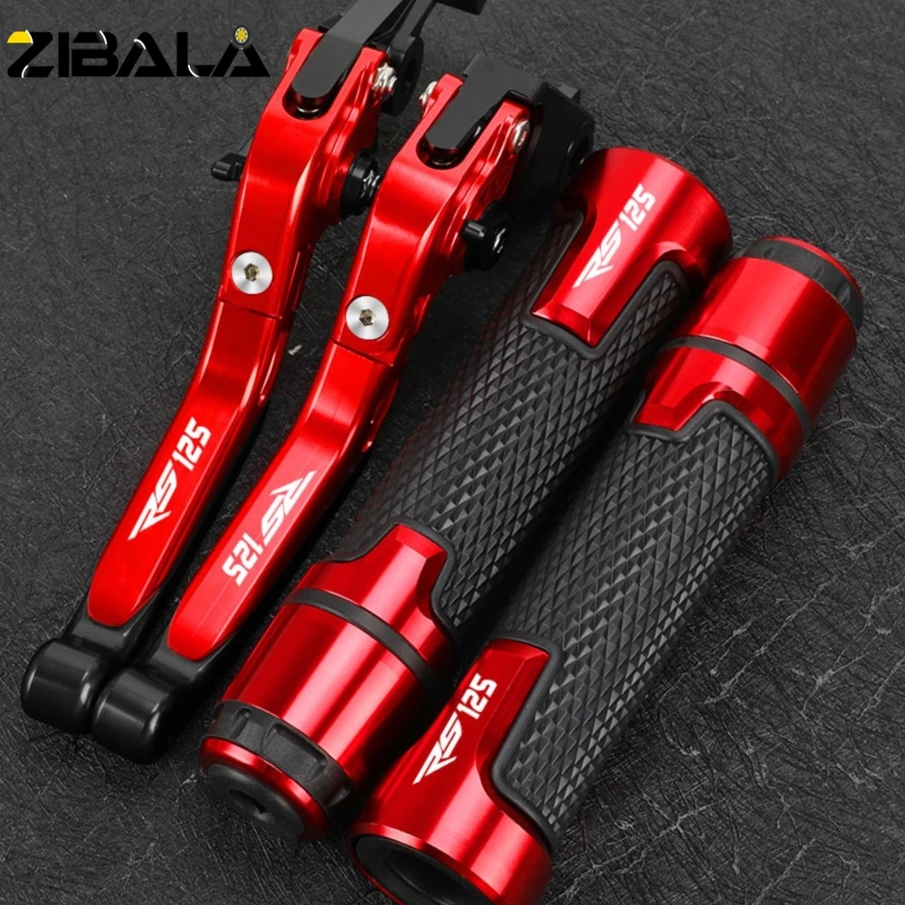 

Brake Clutch Levers Handlebar Grip Handles bar Grips Motorcycle Accessories FOR Aprilia RS125 RS 125 2006 2007 2008 2009 2010