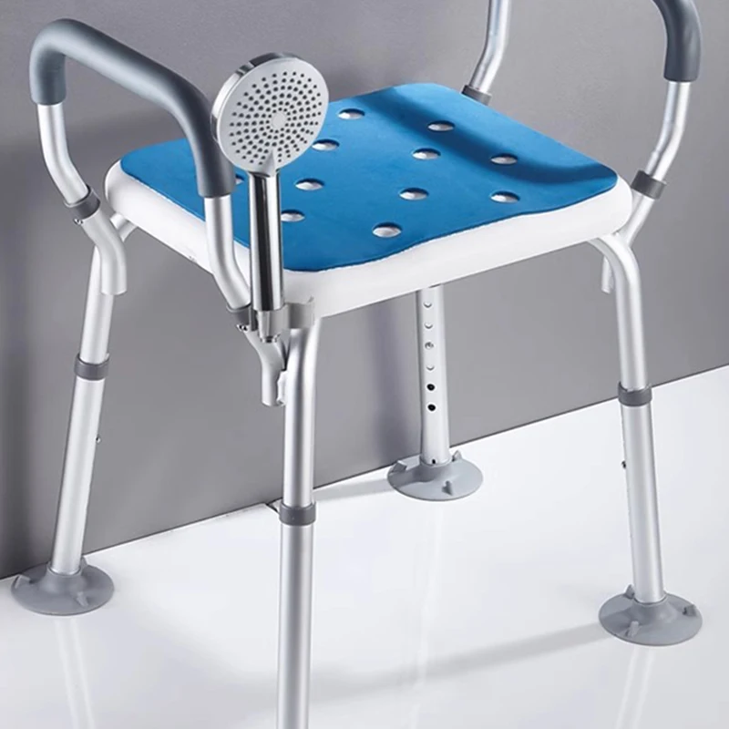 Silla para personas mayores, sillas para personas mayores, dispositivos de asistencia con altura ajustable, sillas para personas mayores, asiento de ducha, Krzesło Prysznicowe, muebles para personas mayores