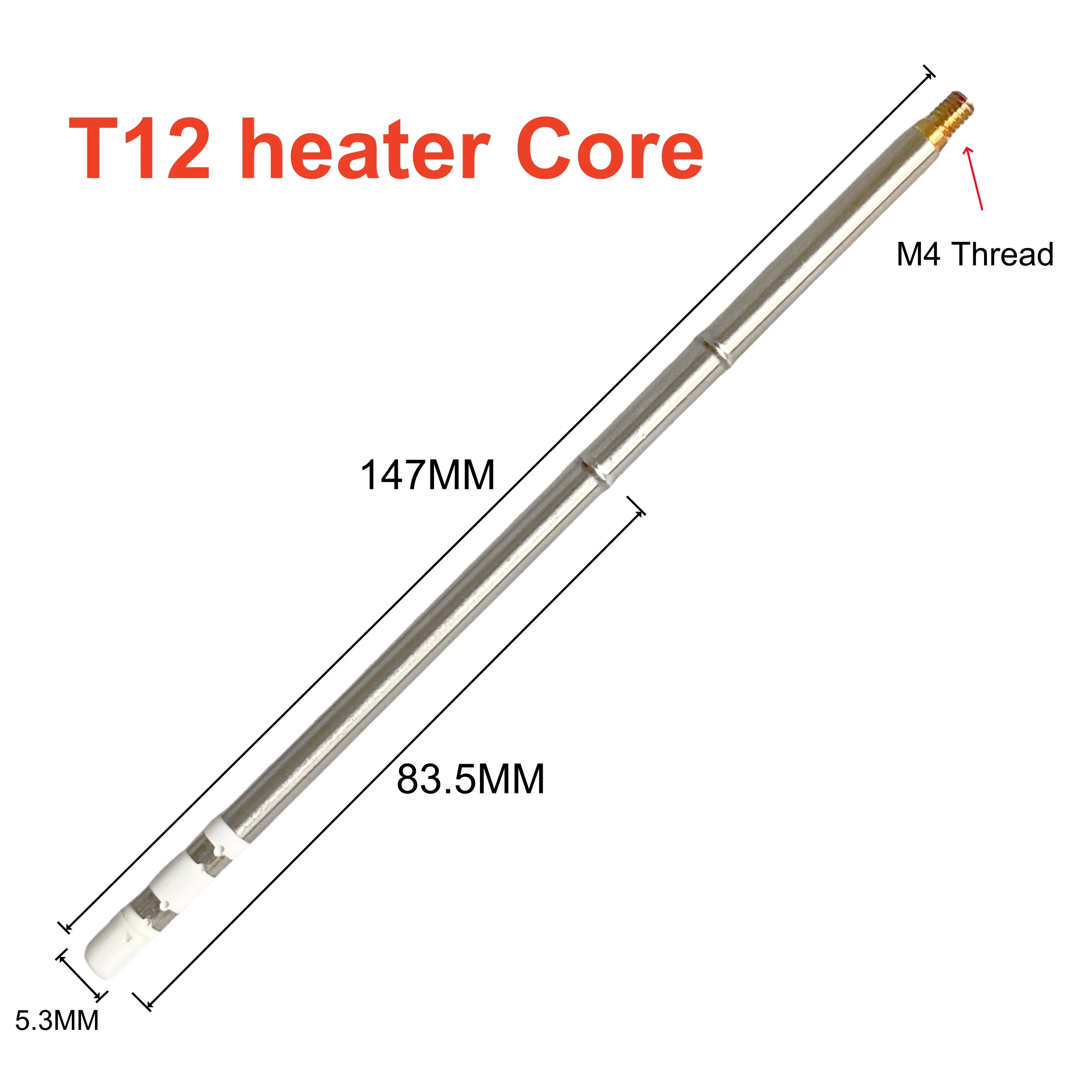 T12 سبيكة لحام نصائح للمكسرات المدمجة تذوب الساخنة M2 M2.5 M3 M4 M5 M6 الإدراج عدة محولات Indenter #2